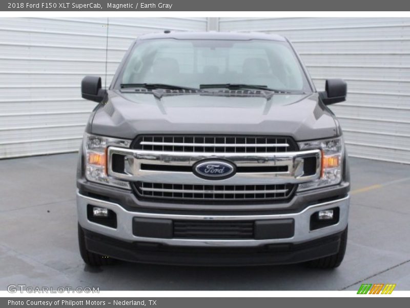 Magnetic / Earth Gray 2018 Ford F150 XLT SuperCab