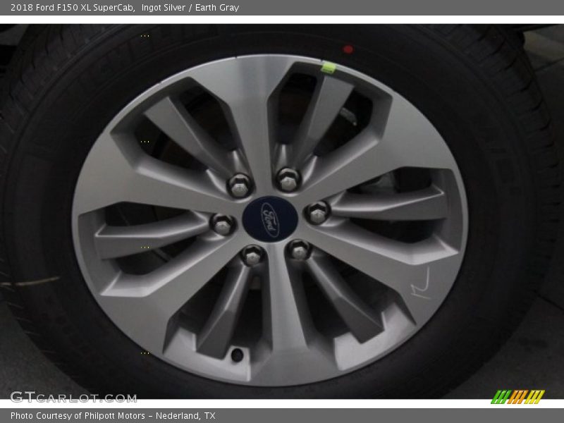 Ingot Silver / Earth Gray 2018 Ford F150 XL SuperCab