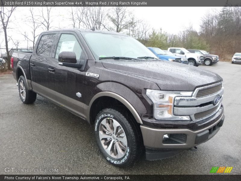 Magma Red / King Ranch Kingsville 2018 Ford F150 King Ranch SuperCrew 4x4