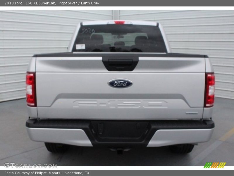 Ingot Silver / Earth Gray 2018 Ford F150 XL SuperCab