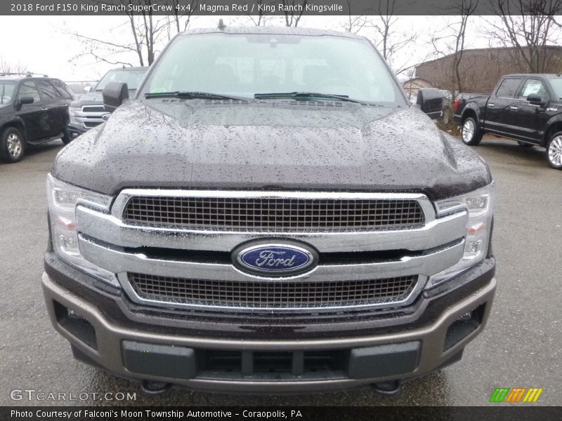 Magma Red / King Ranch Kingsville 2018 Ford F150 King Ranch SuperCrew 4x4