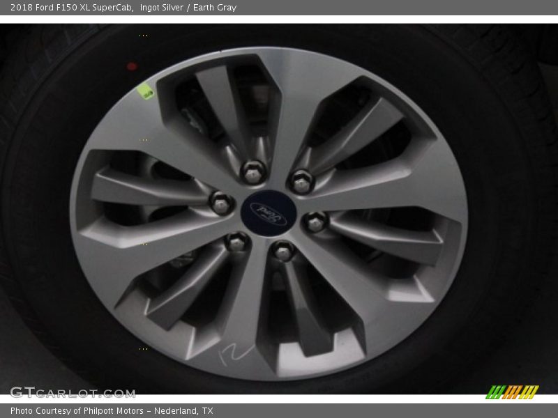Ingot Silver / Earth Gray 2018 Ford F150 XL SuperCab