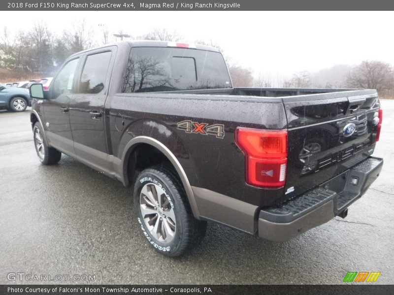 Magma Red / King Ranch Kingsville 2018 Ford F150 King Ranch SuperCrew 4x4