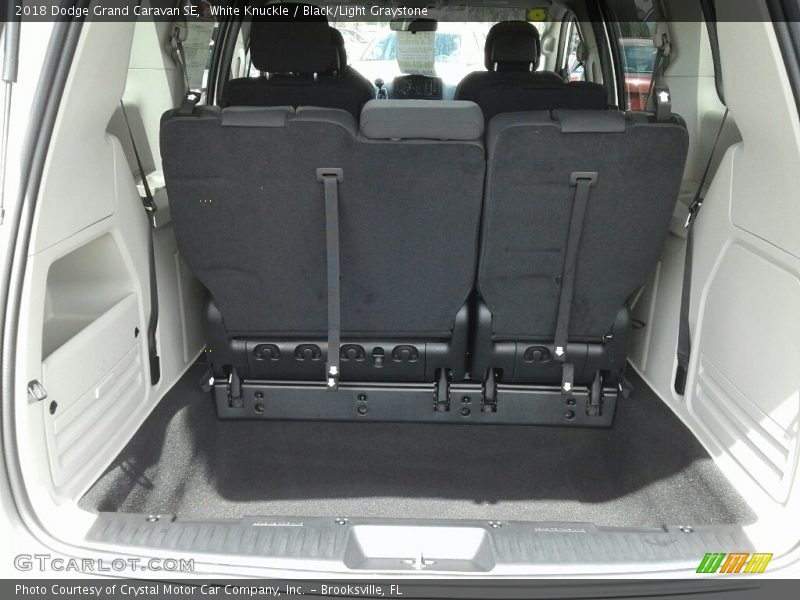 White Knuckle / Black/Light Graystone 2018 Dodge Grand Caravan SE