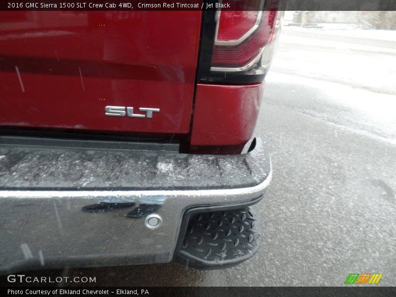 Crimson Red Tintcoat / Jet Black 2016 GMC Sierra 1500 SLT Crew Cab 4WD