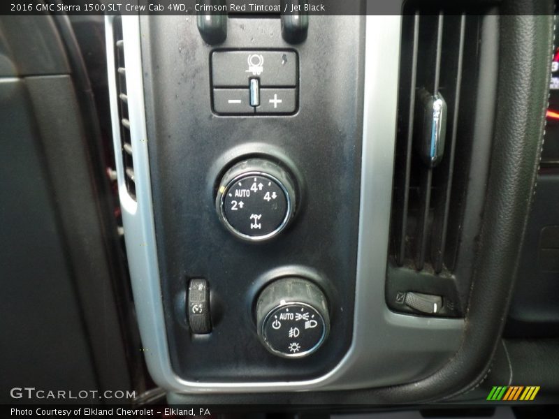 Crimson Red Tintcoat / Jet Black 2016 GMC Sierra 1500 SLT Crew Cab 4WD