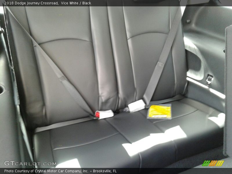 Vice White / Black 2018 Dodge Journey Crossroad