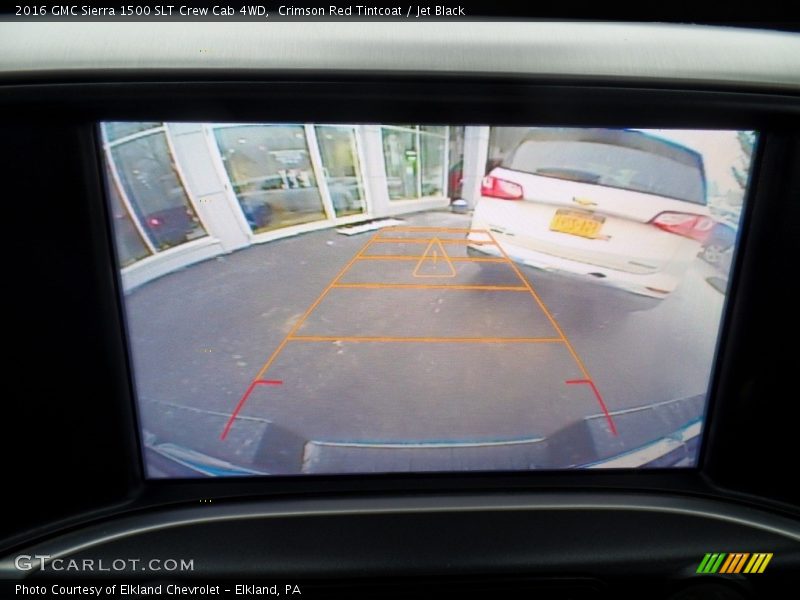 Crimson Red Tintcoat / Jet Black 2016 GMC Sierra 1500 SLT Crew Cab 4WD