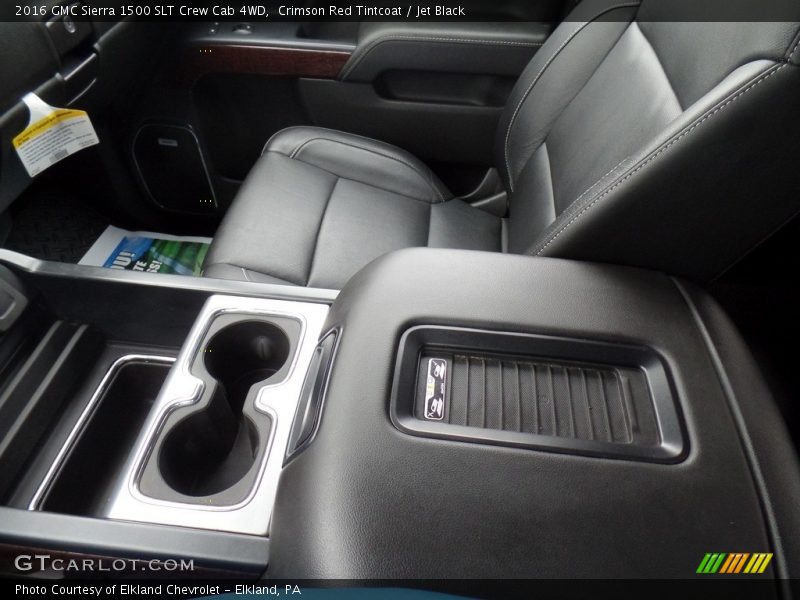 Crimson Red Tintcoat / Jet Black 2016 GMC Sierra 1500 SLT Crew Cab 4WD
