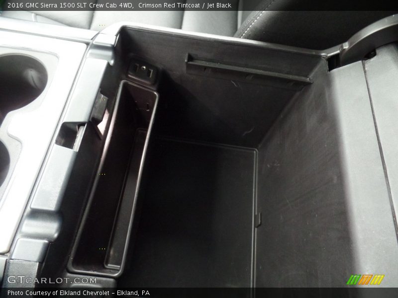 Crimson Red Tintcoat / Jet Black 2016 GMC Sierra 1500 SLT Crew Cab 4WD