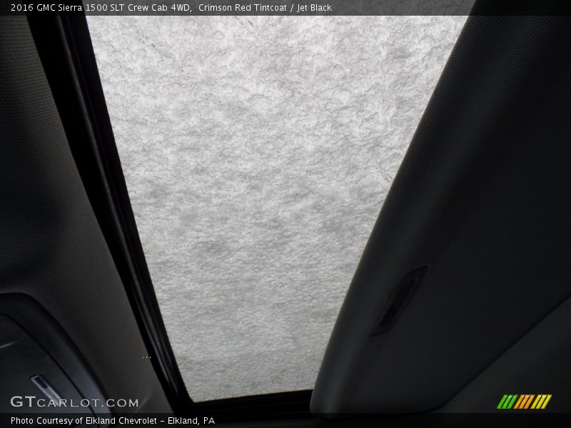 Crimson Red Tintcoat / Jet Black 2016 GMC Sierra 1500 SLT Crew Cab 4WD