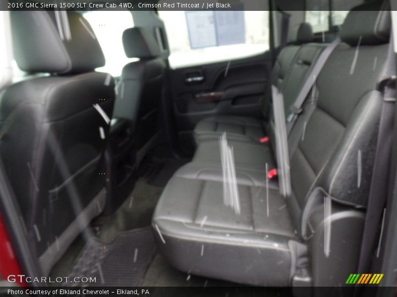 Crimson Red Tintcoat / Jet Black 2016 GMC Sierra 1500 SLT Crew Cab 4WD