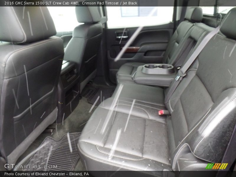 Crimson Red Tintcoat / Jet Black 2016 GMC Sierra 1500 SLT Crew Cab 4WD
