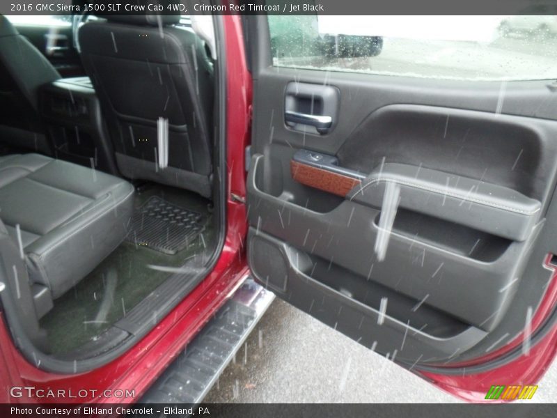 Crimson Red Tintcoat / Jet Black 2016 GMC Sierra 1500 SLT Crew Cab 4WD