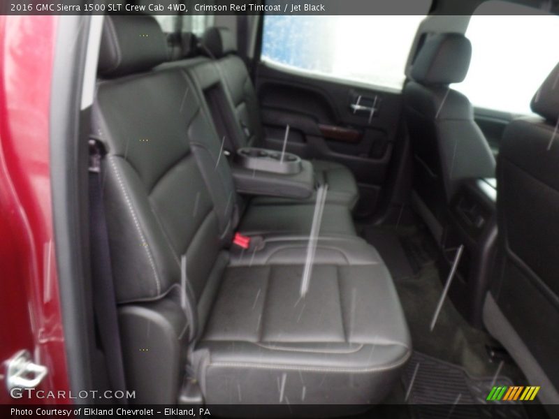 Crimson Red Tintcoat / Jet Black 2016 GMC Sierra 1500 SLT Crew Cab 4WD