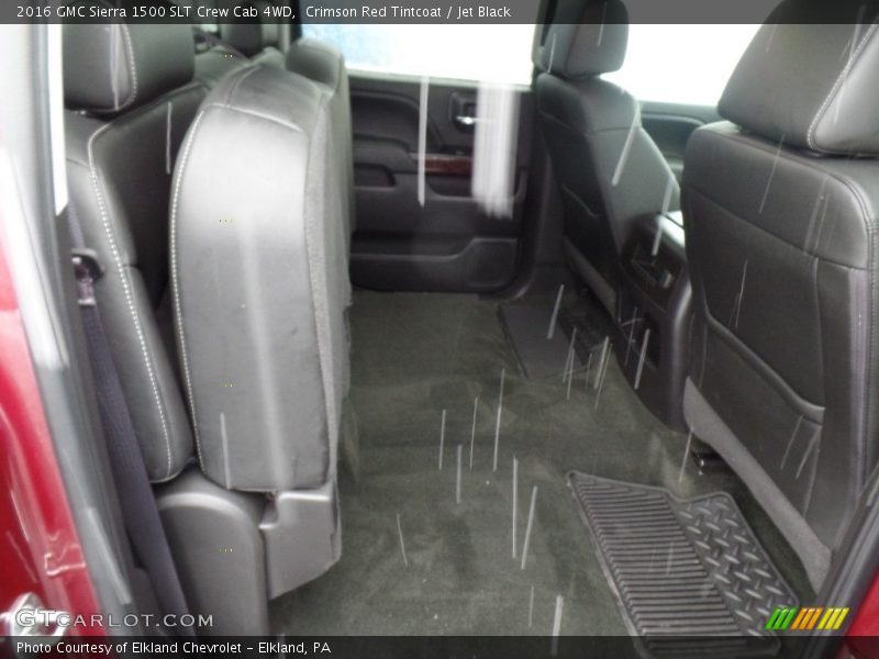 Crimson Red Tintcoat / Jet Black 2016 GMC Sierra 1500 SLT Crew Cab 4WD