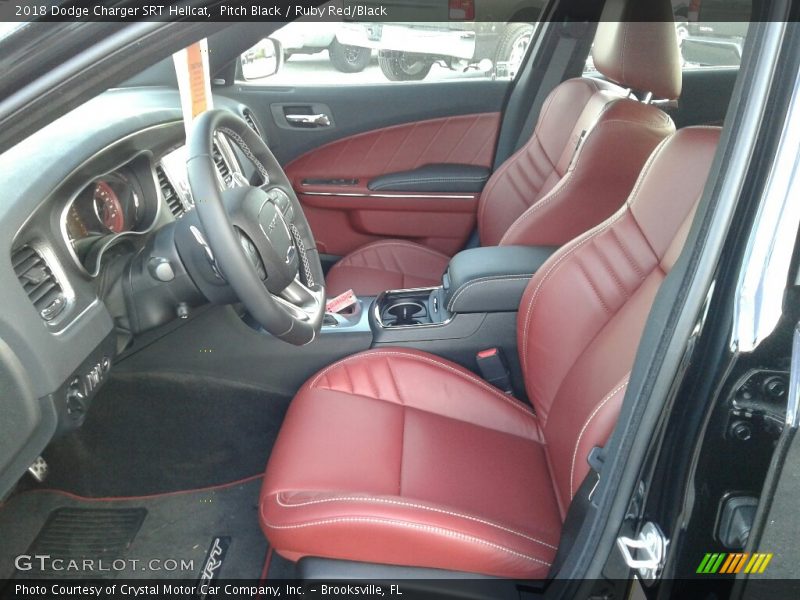  2018 Charger SRT Hellcat Ruby Red/Black Interior