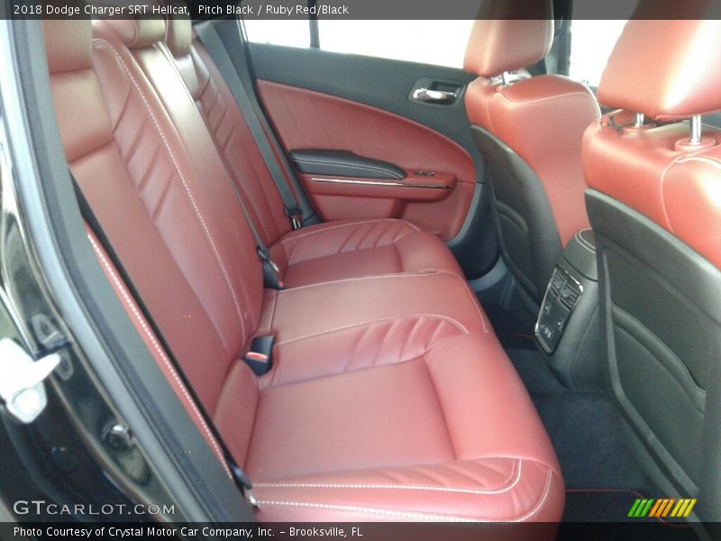 Rear Seat of 2018 Charger SRT Hellcat