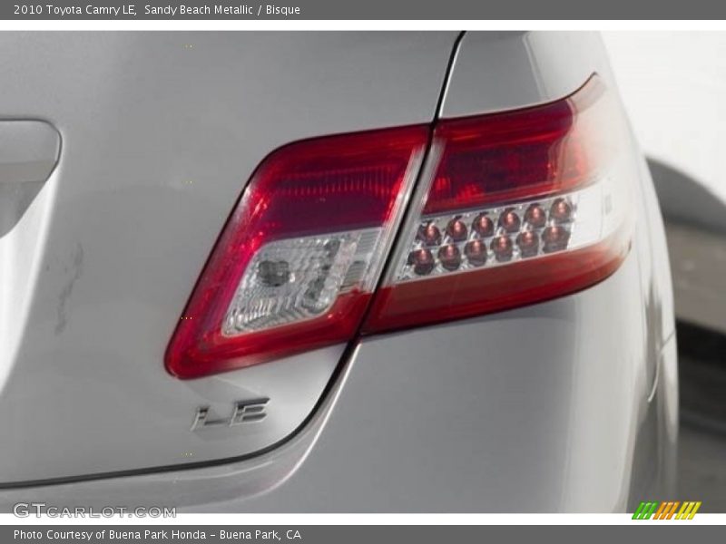 Sandy Beach Metallic / Bisque 2010 Toyota Camry LE