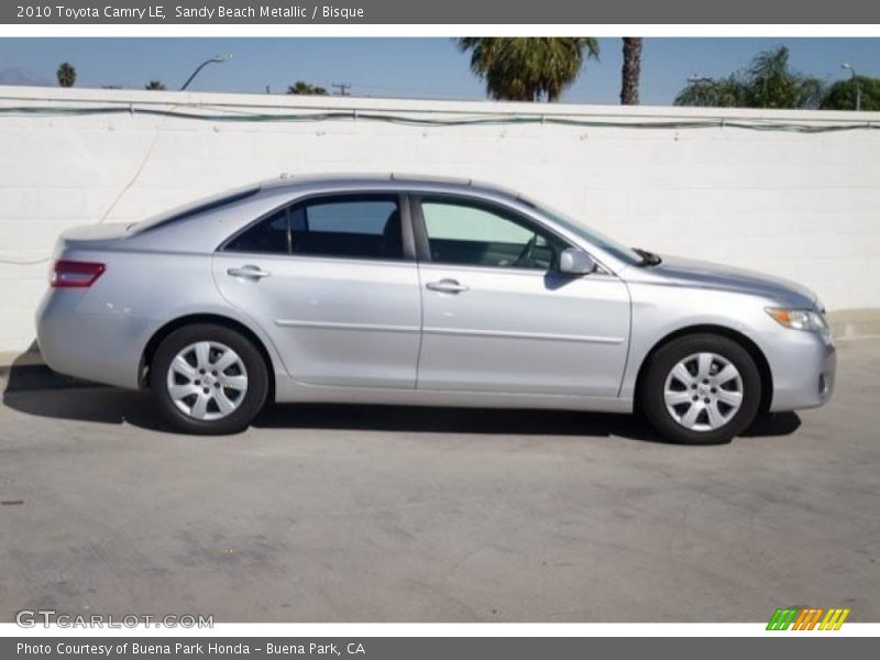 Sandy Beach Metallic / Bisque 2010 Toyota Camry LE