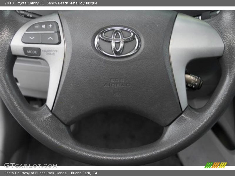 Sandy Beach Metallic / Bisque 2010 Toyota Camry LE