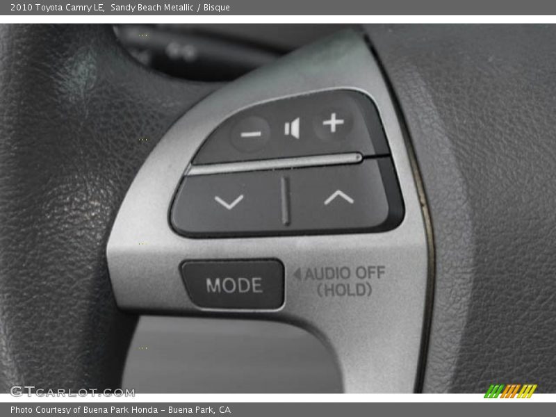 Sandy Beach Metallic / Bisque 2010 Toyota Camry LE