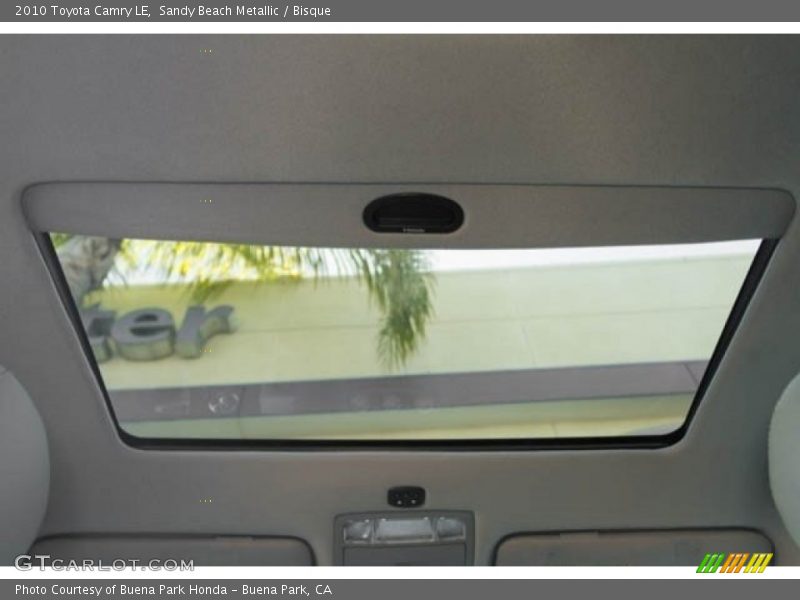 Sandy Beach Metallic / Bisque 2010 Toyota Camry LE