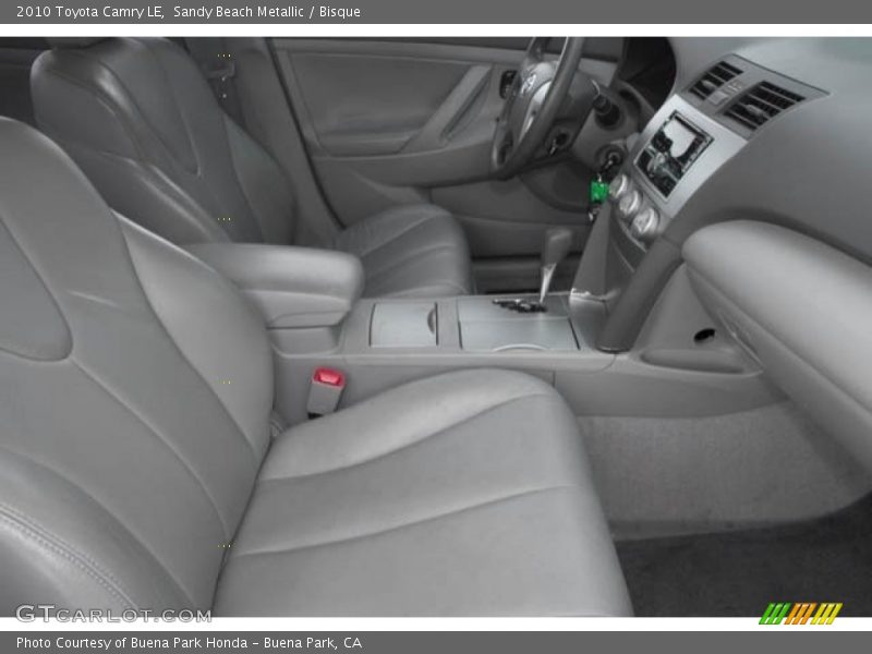 Sandy Beach Metallic / Bisque 2010 Toyota Camry LE