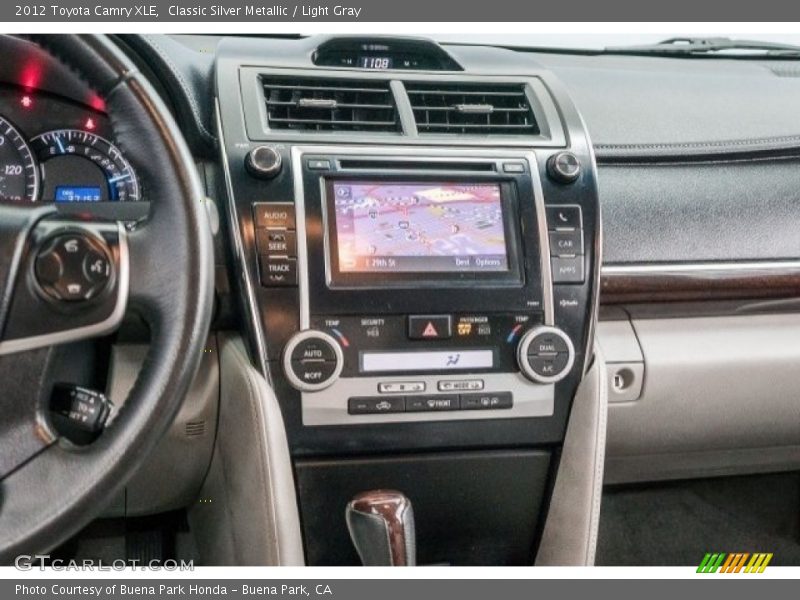 Classic Silver Metallic / Light Gray 2012 Toyota Camry XLE