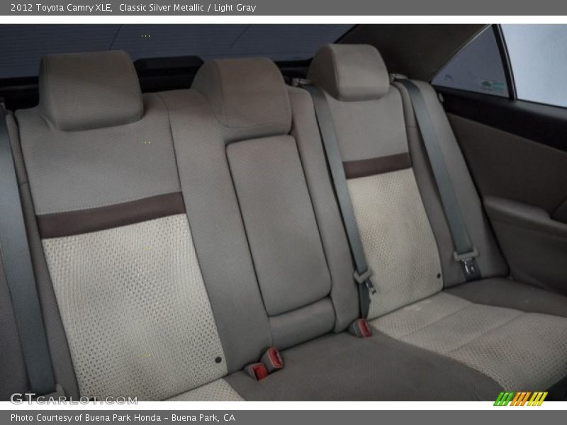 Classic Silver Metallic / Light Gray 2012 Toyota Camry XLE