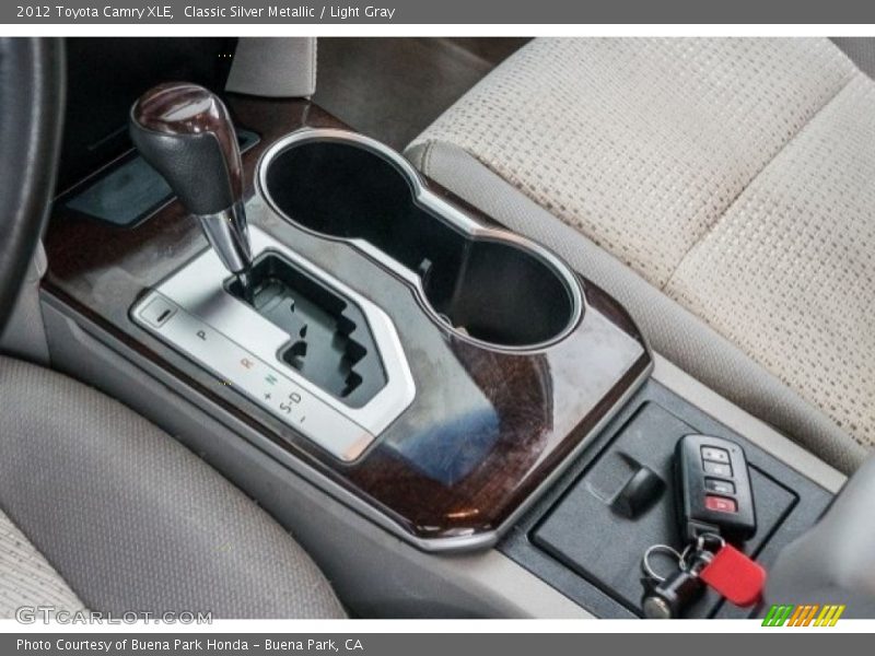 Classic Silver Metallic / Light Gray 2012 Toyota Camry XLE