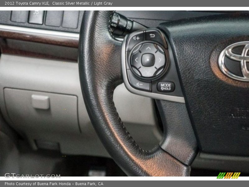 Classic Silver Metallic / Light Gray 2012 Toyota Camry XLE