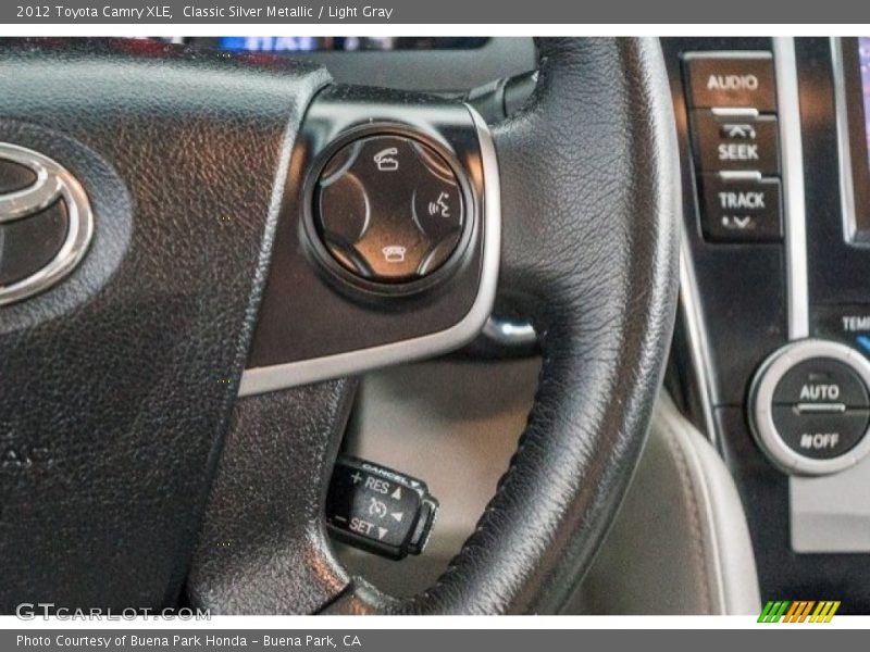 Classic Silver Metallic / Light Gray 2012 Toyota Camry XLE