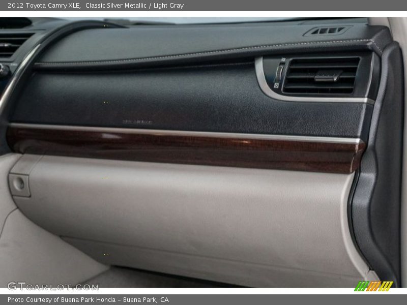 Classic Silver Metallic / Light Gray 2012 Toyota Camry XLE