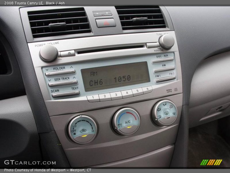 Black / Ash 2008 Toyota Camry LE
