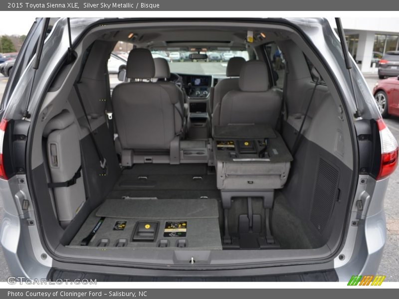 Silver Sky Metallic / Bisque 2015 Toyota Sienna XLE
