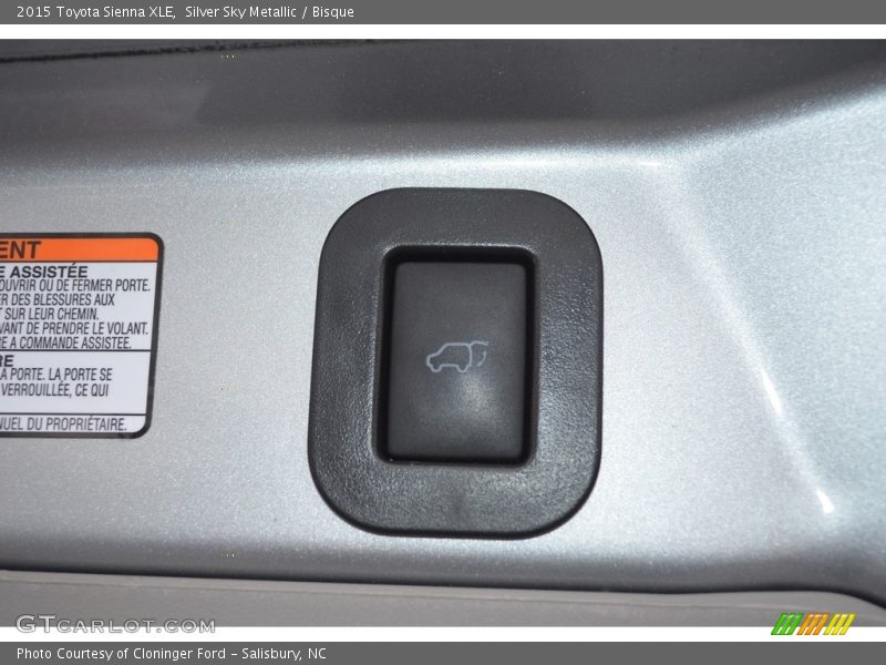 Silver Sky Metallic / Bisque 2015 Toyota Sienna XLE