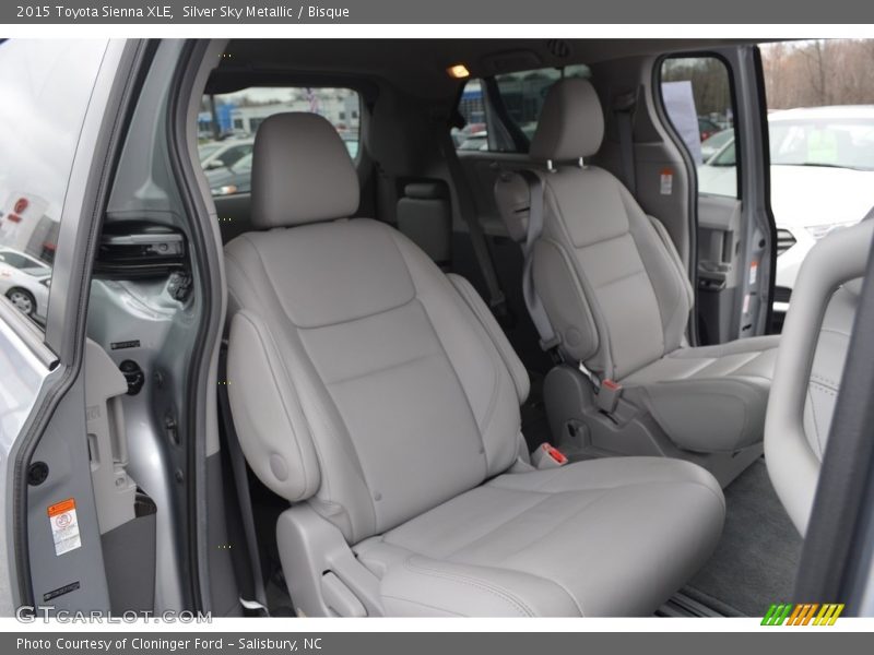 Silver Sky Metallic / Bisque 2015 Toyota Sienna XLE