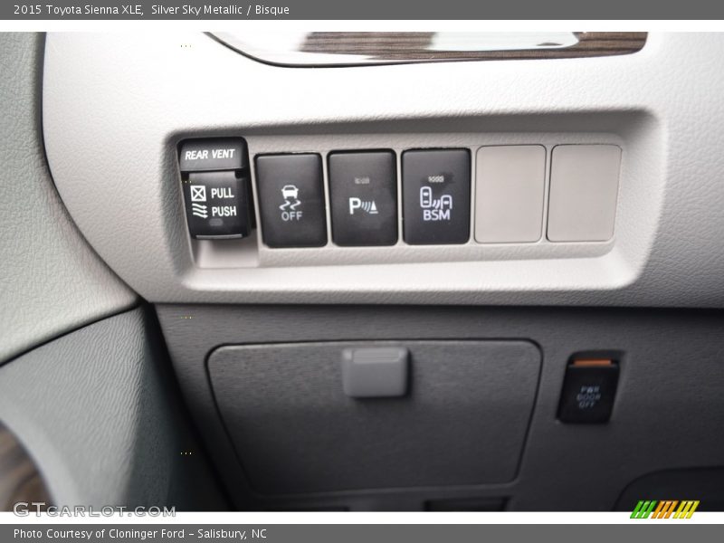 Silver Sky Metallic / Bisque 2015 Toyota Sienna XLE