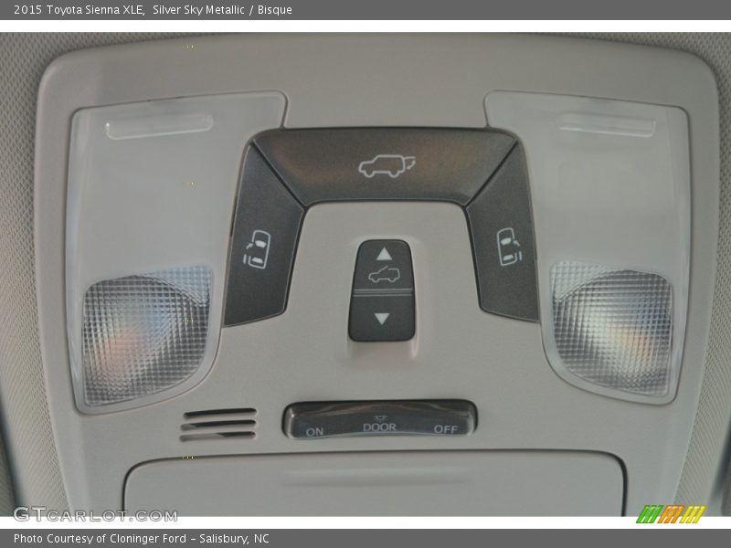 Silver Sky Metallic / Bisque 2015 Toyota Sienna XLE