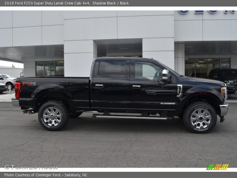 Shadow Black / Black 2018 Ford F250 Super Duty Lariat Crew Cab 4x4