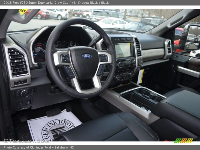 Shadow Black / Black 2018 Ford F250 Super Duty Lariat Crew Cab 4x4