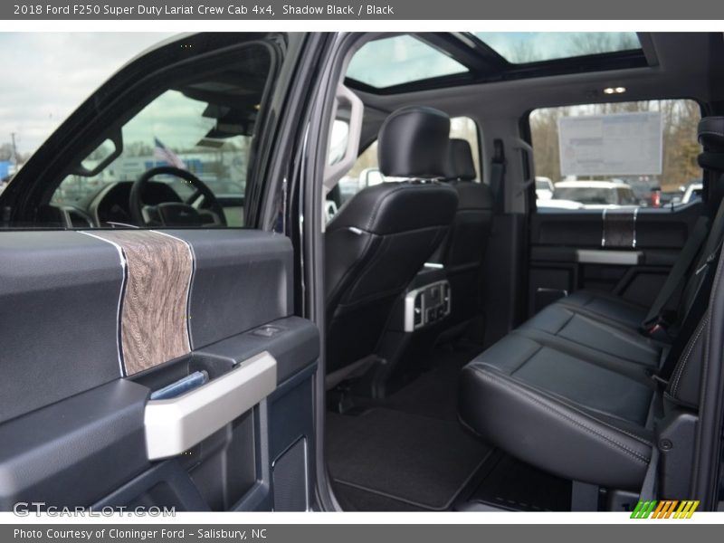 Shadow Black / Black 2018 Ford F250 Super Duty Lariat Crew Cab 4x4