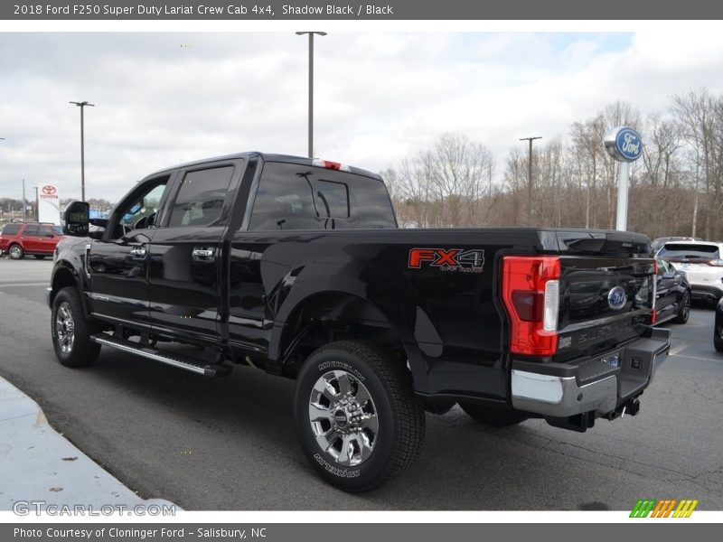 Shadow Black / Black 2018 Ford F250 Super Duty Lariat Crew Cab 4x4