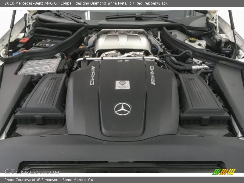  2018 AMG GT Coupe Engine - 4.0 Liter AMG Twin-Turbocharged DOHC 32-Valve VVT V8