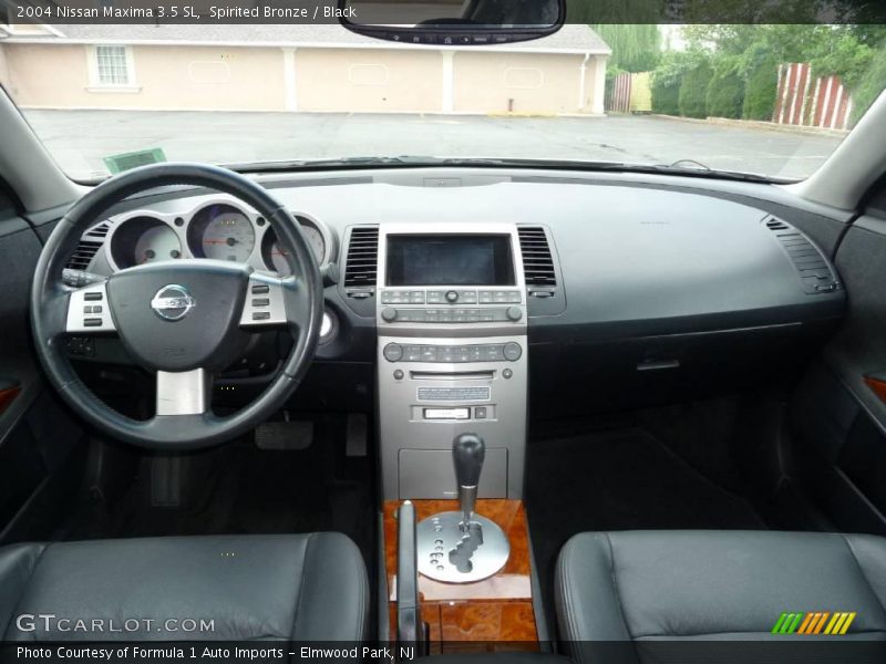 Spirited Bronze / Black 2004 Nissan Maxima 3.5 SL