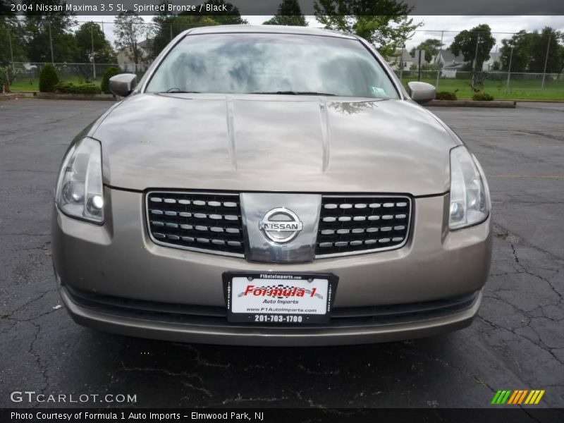 Spirited Bronze / Black 2004 Nissan Maxima 3.5 SL