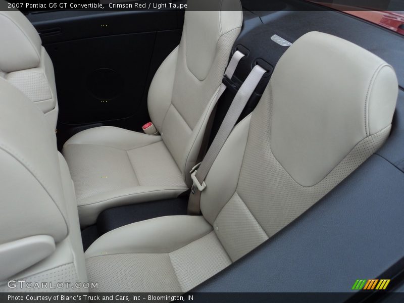 Crimson Red / Light Taupe 2007 Pontiac G6 GT Convertible