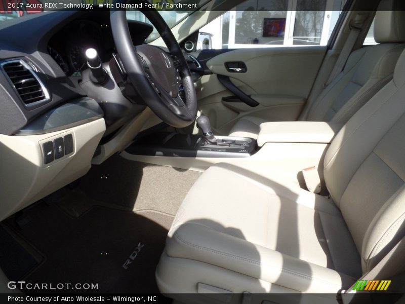 White Diamond Pearl / Parchment 2017 Acura RDX Technology