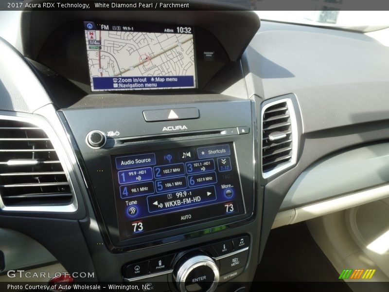 White Diamond Pearl / Parchment 2017 Acura RDX Technology